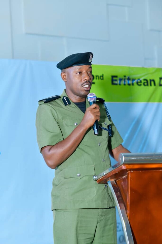 SSP Titus Byaruhanga from Uganda Police Force. Courtesy Photo.