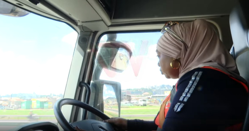 How a Woman is Defying the Odds in the Male-Dominated Truck Driving Profession