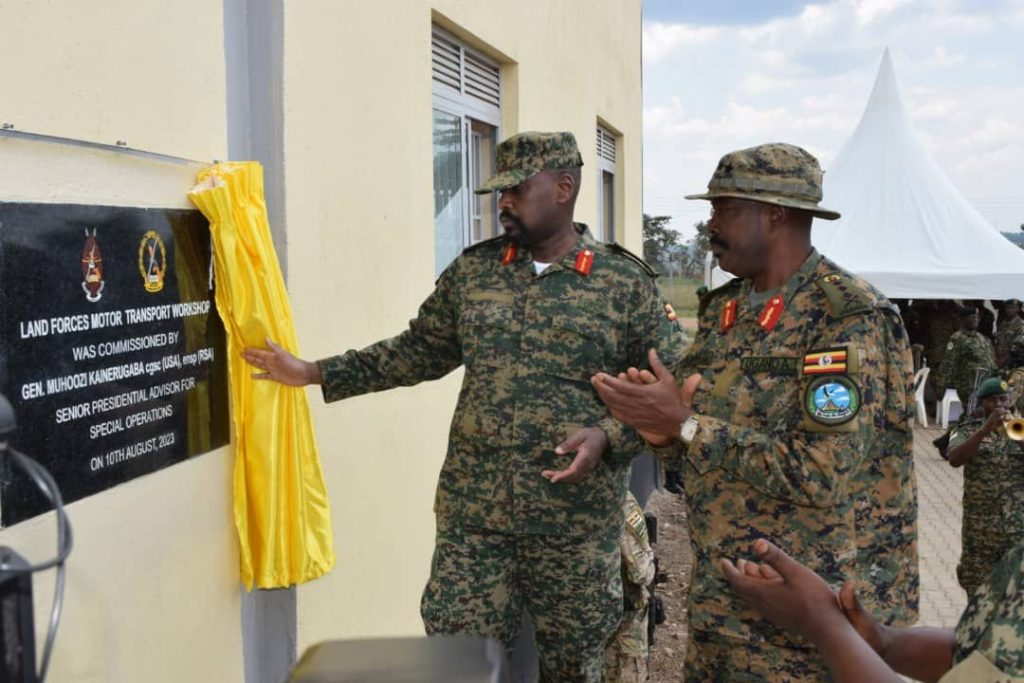 Gen Muhoozi Unveils Multi-Billion Apartment Complex at Bombo Barracks