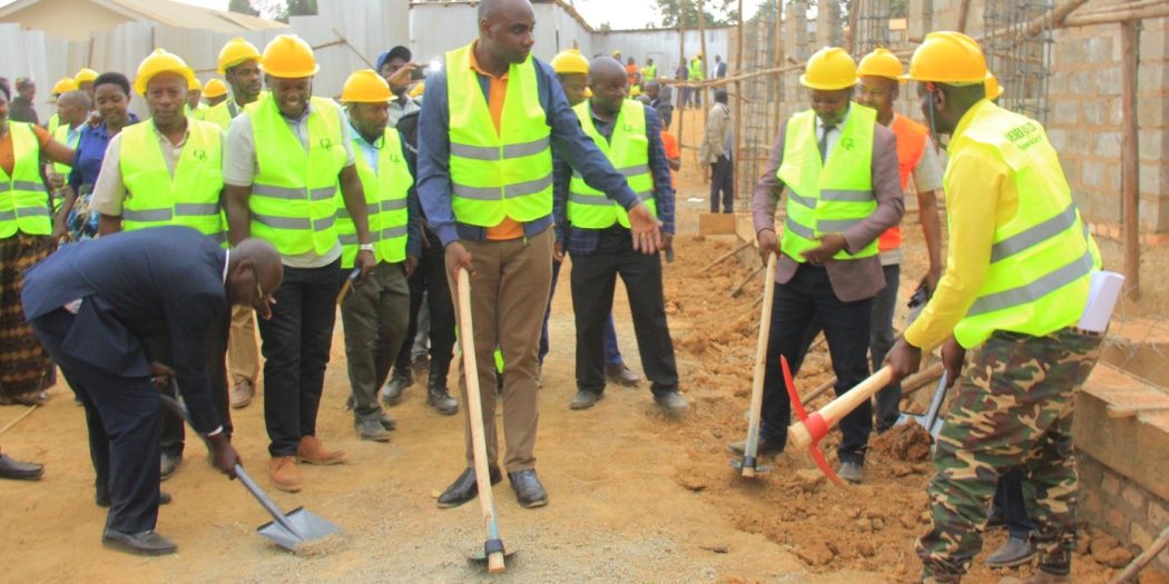 Minister Musasizi Initiates Kibuzigye Seed S.S Construction in Rubanda