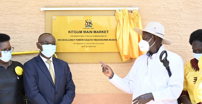 Museveni Commissions Kitgum Main Market