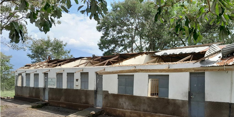 Hailstorm Damages Kasese School Ahead of New Term