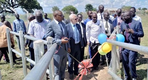 Agago District Receives 341Million Livestock Market Funded by DINU and EU