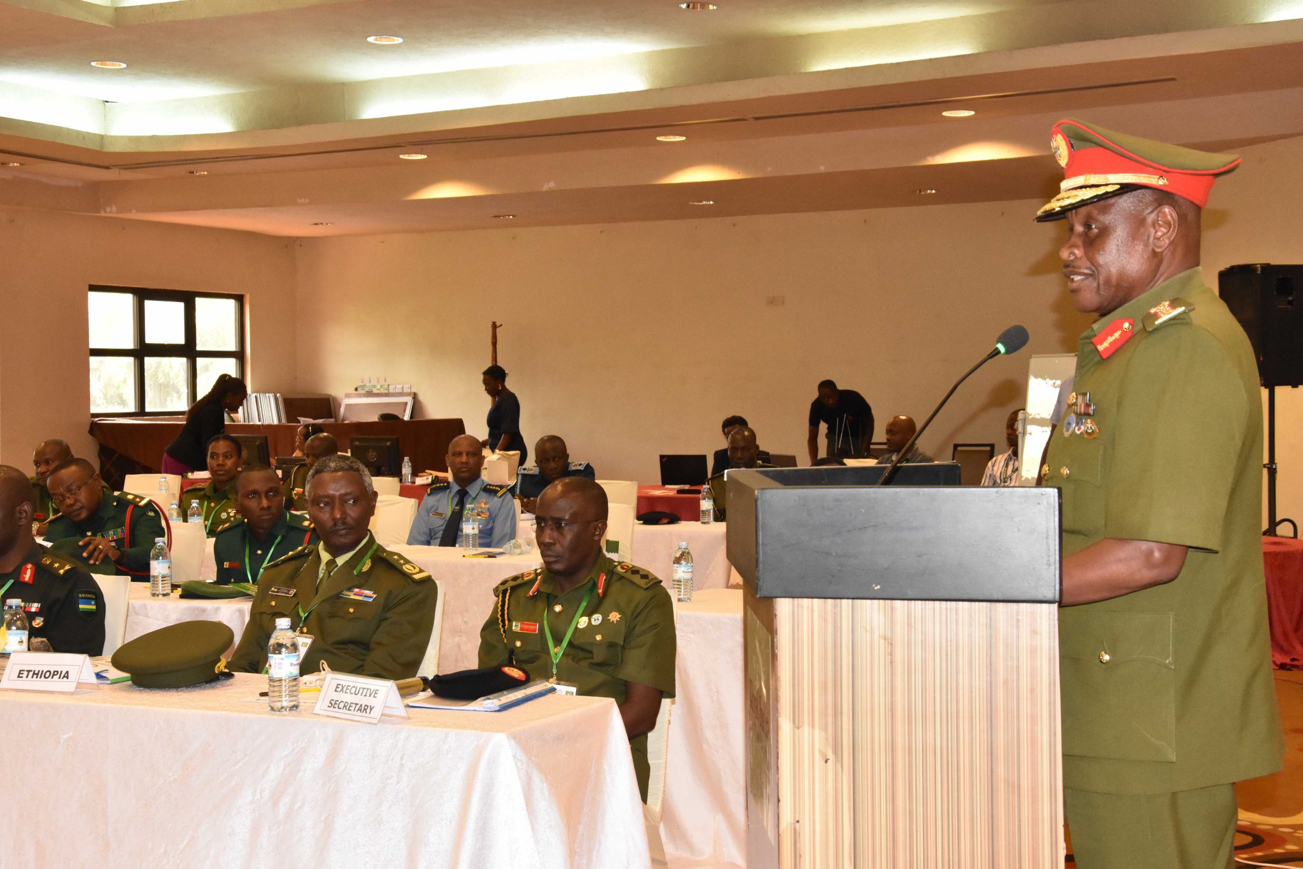 African Chief of Defence Forces Emphasizes the Importance of Peace Support Operations Training