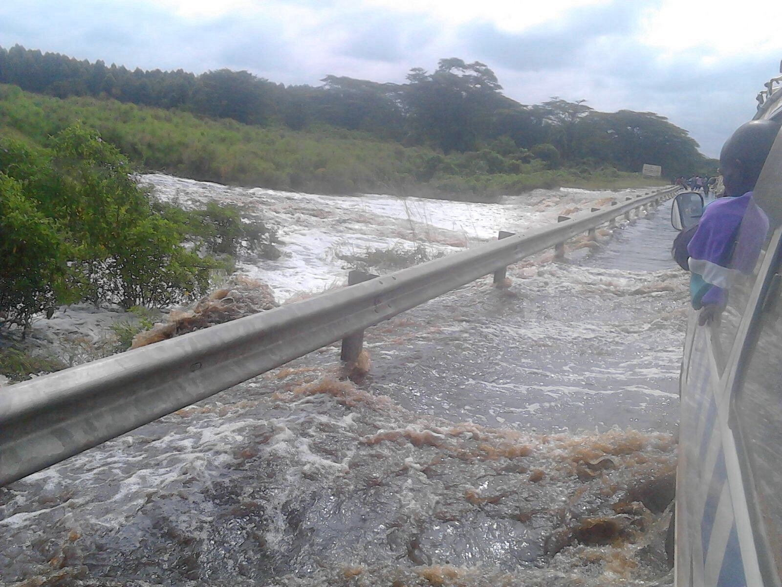 River Kafu Flooding Forces Transport Route Change and Cost Increase