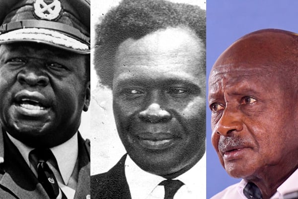 Idi Amin, Milton Obote, and Museveni; revisionists are hitting back