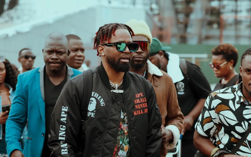 Konshens in Uganda ahead of Blankets and Wine