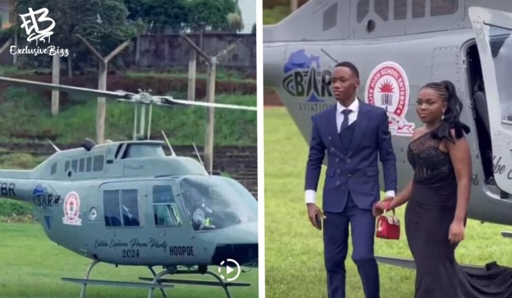 Investigations Launched After Ugandan Student Arrives by Helicopter at  School Prom