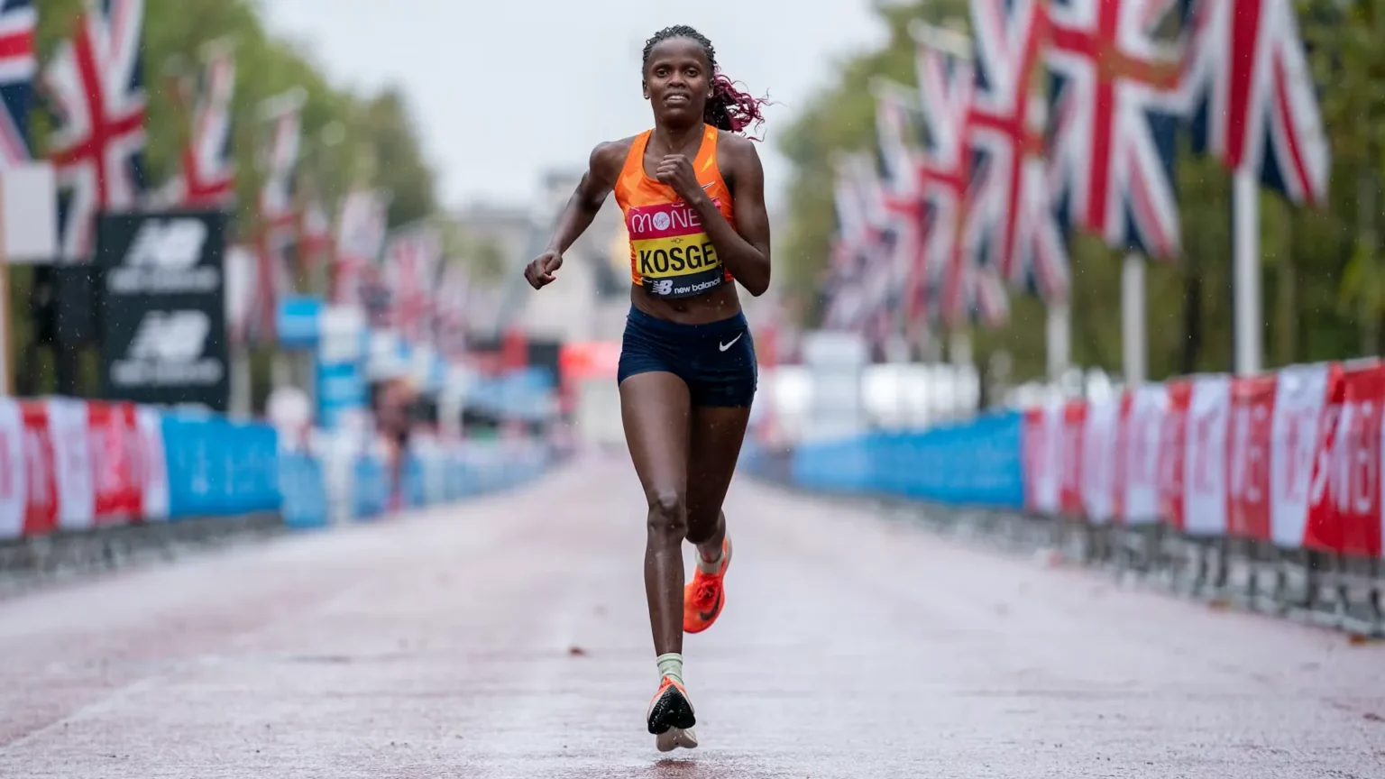 Injured Kenyan marathon star Kosgei pulls out of Olympics